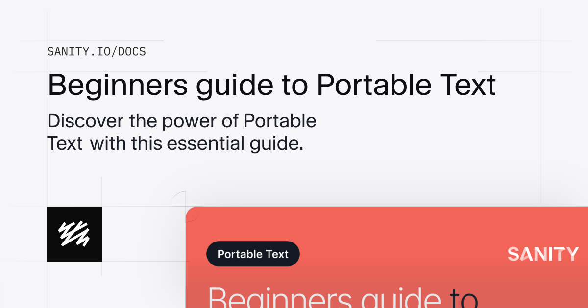 Beginners guide to Portable Text | Sanity Docs