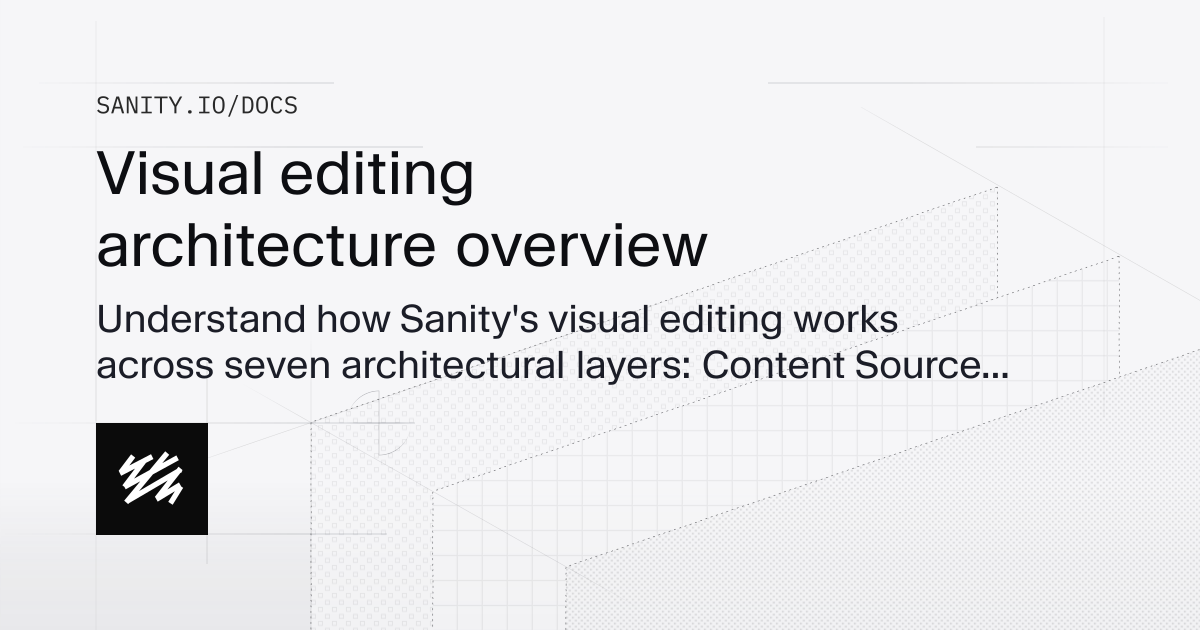 Visual editing architecture overview | Sanity Docs